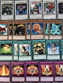 YuGiOh Link Synchro Nordic Beasts Ascendant Alfar Etc Aesir Deck & Extra Deck - Image 8