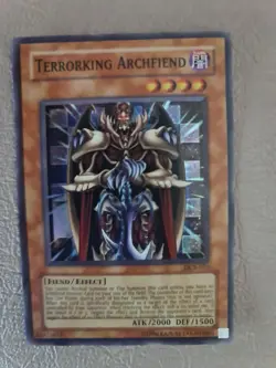 Yu-Gi-Oh! Terrorking Archfiend Dark Crisis DCR-EN072 Unlimited Super Rare NM - Image 1