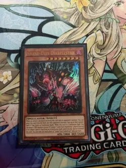 Yugioh Snake-Eyes Diabellstar Ultra Rare LEDE-EN011  1st Edition Near Mint - Image 2