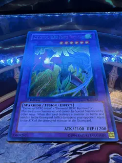 Elemental HERO Flame Wingman LCGX-EN045 Secret Rare 1st Edition NM (slot#54) - Image 11