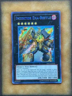 Yugioh Inzektor Exa-Beetle ORCS-EN046 Secret Rare LP - Image 1