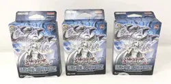 3x Yu-Gi-Oh! Blue-Eyes White Destiny Structure Deck Factory Sealed/New Set of 3 - Image 1