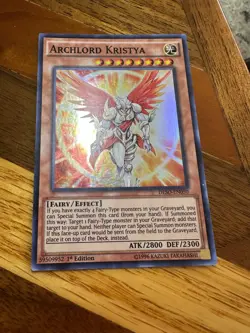 Archlord Kristya DESO-EN050 1st Edition Super Rare PL + BONUS - Image 1