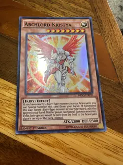 Archlord Kristya DESO-EN050 1st Edition Super Rare PL + BONUS - Image 3