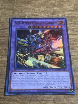 Yu-Gi-Oh! TCG: XYZ-Hyper Dragon Cannon - MZTM-EN021 - Ultra Rare - 1st Ed - MT - Image 2