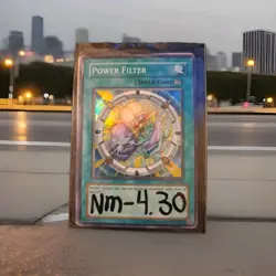 Yu-Gi-Oh! Power Filter #TDGS-EN058 Light Play - Image 1