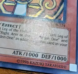 Yu-Gi-Oh! TCG Exodia, Tri-Horned Dragon & Gate Guardian Reprint 3 Card Bundle NM - Image 9