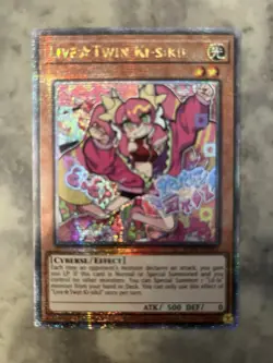 Yugioh! TCG - LiveTwin Ki-sikil - Quarter Century Secret Rare - RA04-EN035 - Image 3