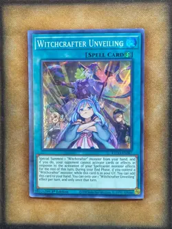 Yugioh Witchcrafter Unveiling ETCO-EN067 Super Rare 1st Ed NM - Image 1