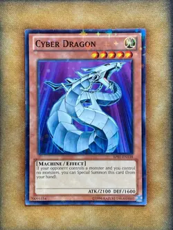 Yugioh Cyber Dragon BP01-EN138 Starfoil Common LP - Image 2