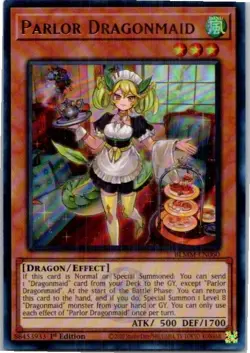 Parlor Dragonmaid BLMM-EN060  Yu-Gi-Oh! Near Mint - Image 1