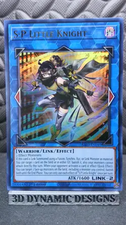 | Yugioh S:P Little Knight  RA03-EN049 1st Edition Ultra Rare NM/M 🔥 | - Image 1