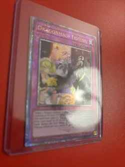 Yu-Gi-Oh! Dragonmaid Tidying RA04-EN102 Quarter Century Secret Rare NM - Image 2