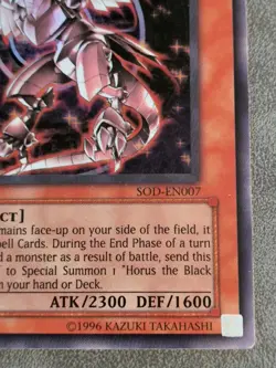Horus The Black Flame Dragon LV6 | SOD-EN007 | Super Rare | NM/LP - Image 4