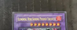 Yu-Gi-Oh! TCG Elemental Hero Shining Phoenix Enforcer EOJ-EN033 Unlimited NM/LP - Image 3
