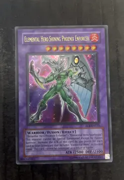 Yu-Gi-Oh! TCG Elemental Hero Shining Phoenix Enforcer EOJ-EN033 Unlimited NM/LP - Image 7