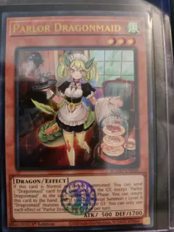 Yu-Gi-Oh! TCG: "Parlor Dragonmaid" Ultra Rare LP (BLMM-EN060) - Image 2