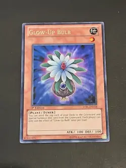 Yu-Gi-Oh! Glow-Up Bulb STBL-EN018 1st Edition Ultra Rare NM/LP - Image 1