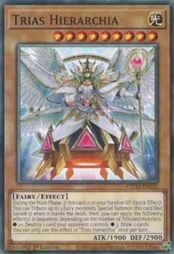 Yugioh! LP Trias Hierarchia - ETCO-EN032 - Common - 1st Edition Lightly Played, - Image 2