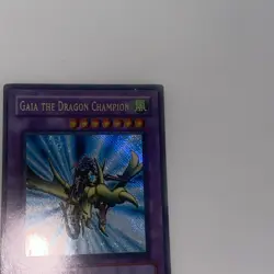 Yu-gi-oh Gaia The Dragon Champion Lob Ultra Rare Name/reverse Secret Rare Lp - Image 8