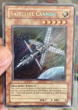 Satellite Cannon DR04-EN241 Secret Rare: YuGioh Dark Revelation Volume 4. LP - Image 4