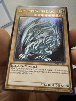 Blue-Eyes White Dragon OP28-EN001 OTS Tournament Pack 28 Unlimited - Image 3