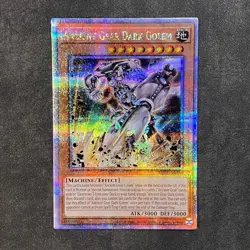 Yugioh Ancient Gear Dark Golem LEDE-AE006 QCSR Asia 25th Quarter Century NM - Image 3