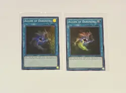 2x Yu-Gi-Oh! Allure Of Darkness #DASA-EN054 Super Rare (NM) - Image 1