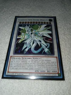 Yu-Gi-Oh! TCG Stardust Sifr Divine Dragon BLMM-EN151 1st Edition Secret Rare NM - Image 1