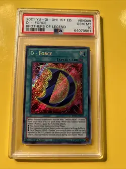 YuGiOh D - FORCE #BROL-EN009🔥PSA 10 GEM MINT🔥1st EDITION-2021 SECRET RARE - Image 16