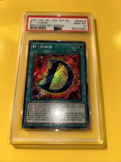YuGiOh D - FORCE #BROL-EN009🔥PSA 10 GEM MINT🔥1st EDITION-2021 SECRET RARE - Image 7