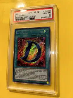 YuGiOh D - FORCE #BROL-EN009🔥PSA 10 GEM MINT🔥1st EDITION-2021 SECRET RARE - Image 9