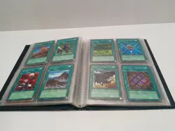 Yu-Gi-Oh 1996 Seto Kaiba Card Mini Binder Yugioh Black Purple 100+ Vintage Cards - Image 11