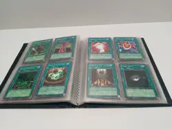 Yu-Gi-Oh 1996 Seto Kaiba Card Mini Binder Yugioh Black Purple 100+ Vintage Cards - Image 12
