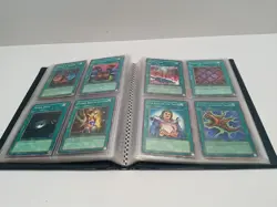 Yu-Gi-Oh 1996 Seto Kaiba Card Mini Binder Yugioh Black Purple 100+ Vintage Cards - Image 13