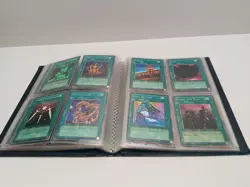 Yu-Gi-Oh 1996 Seto Kaiba Card Mini Binder Yugioh Black Purple 100+ Vintage Cards - Image 14