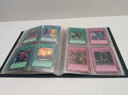 Yu-Gi-Oh 1996 Seto Kaiba Card Mini Binder Yugioh Black Purple 100+ Vintage Cards - Image 15