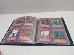 Yu-Gi-Oh 1996 Seto Kaiba Card Mini Binder Yugioh Black Purple 100+ Vintage Cards - Image 18