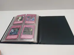 Yu-Gi-Oh 1996 Seto Kaiba Card Mini Binder Yugioh Black Purple 100+ Vintage Cards - Image 20