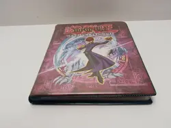 Yu-Gi-Oh 1996 Seto Kaiba Card Mini Binder Yugioh Black Purple 100+ Vintage Cards - Image 25