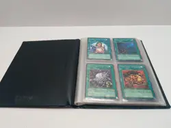 Yu-Gi-Oh 1996 Seto Kaiba Card Mini Binder Yugioh Black Purple 100+ Vintage Cards - Image 6