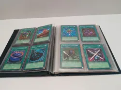 Yu-Gi-Oh 1996 Seto Kaiba Card Mini Binder Yugioh Black Purple 100+ Vintage Cards - Image 7