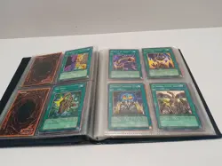 Yu-Gi-Oh 1996 Seto Kaiba Card Mini Binder Yugioh Black Purple 100+ Vintage Cards - Image 8