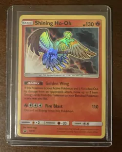 Shining Ho-Oh SM70 Promo Card Near Mint NM Condition - Image 2