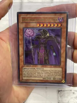 Yugioh Dark Eradicator Warlock SD6-EN001 Ultra Rare 1st Edition MP/LP Card - Image 2