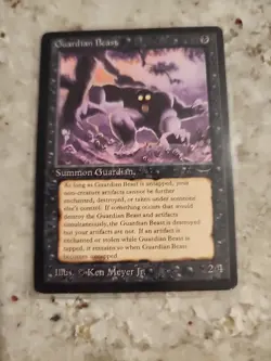 Guardian Beast Arabian Nights Magic the Gathering Card LP - Image 2