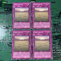 Crop Circles POTD-EN051 Power of the Duelist Common 1st Edition Yugioh Card 4 - Image 1