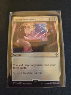 Secret Rendezvous FOIL 0218 MTG FIC Nm/M - Image 1