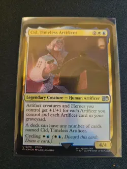 Cid, Timeless Artificer FOIL 0480 MTG FIN Nm/M - Image 1