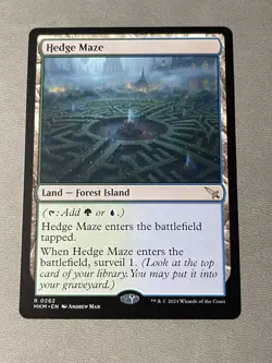 Hedge Maze [0262] Rare NM - MTG Murder's at Karlov Manor - Image 1